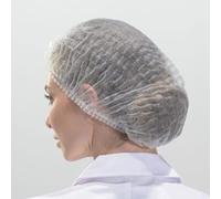 DSTOCK60 - LOT DE 300 CHARLOTTES JETABLES A CLIP A USAGE UNIQUE - FILET POUR PROTECTION CHEVEUX