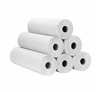 DSTOCK60- Lot de 6 rouleaux de draps d'examen mêlés- 50 x 35 cm 135 formats- Draps médicaux 50 x 35 cm- Draps d'examen recyclé pour cabinets médicaux - Soins - Hygiène