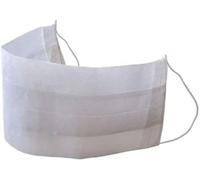 DSTOCK60 - Masque Papier 1 Pli Jetable - Hygiène Alimentaire - Élastiques Sans Latex - Boîte Distributrice de 100 - Usage Unique - Economique (1000)