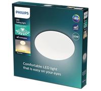 DSTOCK60 - Plafonnier LED rond ceiling light 20W- Compatible Philips - Lumière blanche chaude 2700K - 2000 lumen - Durée de vie