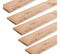 DSTOCK60 - Planche Bois Douglas Brut 1200 x 130 x 27 mm - Fabrication Française - Usage Intérieur & Extérieur - Bois Naturel avec Nœuds - Clôture, Bac à Fleurs, Mobilier, DIY (5)