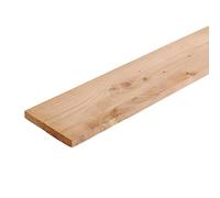 DSTOCK60 - Planche Bois Douglas Brut 1200 x 130 x 27 mm - Fabrication Française - Usage Intérieur & Extérieur - Bois Naturel avec Nœuds - Clôture, Bac à Fleurs, Mobilier, DIY (1)