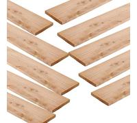 DSTOCK60 - Planche Bois Douglas Brut 1200 x 130 x 27 mm - Fabrication Française - Usage Intérieur & Extérieur - Bois Naturel avec Nœuds - Clôture, Bac à Fleurs, Mobilier, DIY (10)