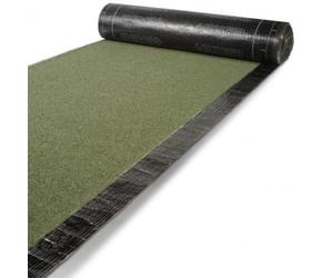 DSTOCK60 - Rouleau 2 Mètres de feutre bitumé vert - Largeur 1 m - Couvre 2 m² - Découpe au mètre - Etanchéité toiture, niche, cabane...