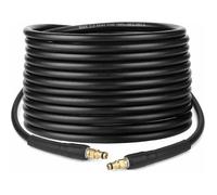 Dstockage Tuyau pour Nettoyeur Haute Pression Karcher K2 K3 K4 K5 K6 K7 - 10m - Flexible Quick Connect avec Embouts en Laiton