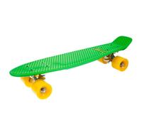 DStreet Polypro Mini Enfants Rétro Planche à Roulettes Croiseur 23 " Vert Jaune