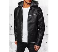 Dstreet Veste en cuir pour homme Bliaraint noir L
