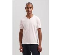 Dstrezzed Basic V-neck Tee Slub Jersey Pearl Taille: S | T-shirts Basiques Outlet | Homme | Blanche