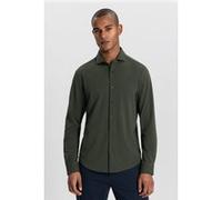 Dstrezzed Boris Dark Army Taille: XL | Casual chemises Outlet | Homme | Vert