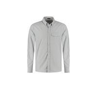 Dstrezzed Chemise 'Evian' gris / blanc, Taille L
