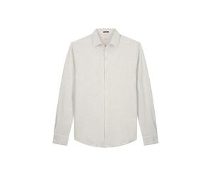 Dstrezzed Kirk Shirt Chemise boutonnée, Blanc cassé, L Hommes