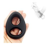 Dstymkler Anneau élastique serré et Confortable pour Hommes, Double Verrouillage, Plus Durable et Efficace, 1 pièce