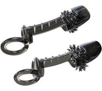 Dstymkler Brown silicone ring set, men's happy toy 2-piece set