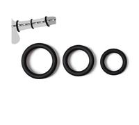 Dstymkler Ensemble de bagues, accessoires d'outils durables pour coq, hommes, 3 pièces