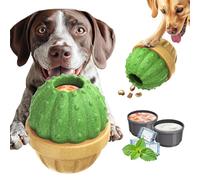 DSUMD Jouets interactifs pour chiens, dosage de friandises agressives, jouet à mâcher en nylon indestructible, mangeoire de puzzle lente pour une alimentation saine, petite, moyenne et