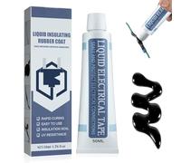DSuoJianYng Ruban isolant liquide, colle isolante étanche, ruban d'étanchéité électrique liquide, pâte de réparation de câbles de données étanche, bonne isolation, ignifuge
