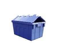 Viso DSW5536 Bac navette polypropylène gerbable/emboitable 50 L Bleu
