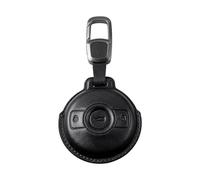 DSWERMG Housse de Clé Voiture pour 2022 Smart #1#3 Brabus, Porte-Clés Protection Coque Étui Clé Télécommande Cas Couverture, Accessoire Voiture,Black