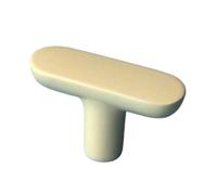 DSWZLQDXB Poignées de Placard Conception des signes plus et moins Chambre d'enfant Cuivre pur Poignet de Profilés en Laiton Boutons garde-robe D'armoire Porte Tirettes Tiroir (Minus,yellow)