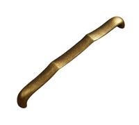 DSWZLQDXB Poignet de Profilés en Laiton Poignées de Placard Cuivre pur Boutons garde-robe D'armoire Porte Style rétro Tirettes Tiroir (Hole spacing 128mm,Copper)