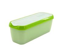 DSXH Bac Stockage Crème Glacée Rectangulaire Réutilisable Moule Récipient Boîte Crème Glacée Avec Couvercle Cuisine Réfrigérateur Stockage Maison Congélateur Conteneurs Pour Le Des (Cyan)