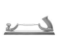 DSXH Lime à polir pour carrosserie de voiture - Cadre réglable - Dents incurvées - En acier - Taille M