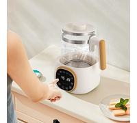DSYOGX Chauffe-biberon, 1,3 l, avec réglage de la température, thermostat 72 heures, pour cuisine, chambre à coucher, bureau, hôtel, blanc