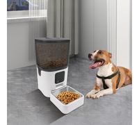 DSYOGX Distributeur automatique de nourriture pour animaux de compagnie, capacité de 6 l, avec télécommande intelligente, pour chats, chiens de petite et moyenne taille, lapins