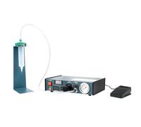 DSYOGX Distributeur de colle automatique, plage de pression de 0 à 100 psi, distributeur de précision professionnel, temps de distribution automatique 00.01S-99.99S, pour pâtes et liquides avec