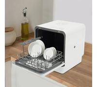 DSYOGX - Mini Lave-Vaisselle de Table, Portable Petit Lave-Vaisselle de Table pour 6 à 8 couverts, 52 dB, 6 l Capacité du réservoir d'eau, pour petites maisons, appartements