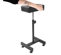 DSYOGX Support d'accoudoir de tatouage, réglable en hauteur de 57 à 90 cm, petit repose-bras de tatouage compact pour salons de beauté, salons de manucure, salons de coiffure, studios, noir