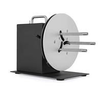 DSYYNAY Enrouleur d'étiquettes diamètre 100 mm Enrouleur automatique d'étiquettes bidirectionnel noyau intérieur de 1 à 3 pouces Vitesse réglable de 0 à 8 pouces