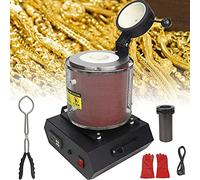 DSYYNAY Four à fusion, four à fusion d'or, 1150 ℃ four de fonte numérique pour métaux numériques four de fusion électrique four fusion automatique machine de fusion d'or pour faire fondre de l'or