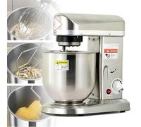 DSYYNAY Robot cuisine multifonction 300 W/500 W/500 W/500 W, 5 L/7 L/10 L, robot cuisine multifonction, bol en acier inoxydable, 3 vitesses, pétrisseur à pain (5 l)