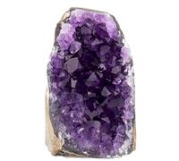 DSZUJTYROP Amethyst Cluster Irrgular Purple Crystal Quartz Stones Geode Collection for Feng Shui Decor Spiritual Gifts,300-400g