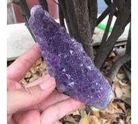 DSZUJTYROP Decorative Ornaments Amethyst Cluster Quartz Crystal geode