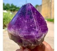 DSZUJTYROP Decorative Ornaments Amethyst geode Quartz Cluster Crystal (Size : 100-150g)
