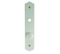 DT 2000 150140 Plaque simple porcelaine Blanc condamnation