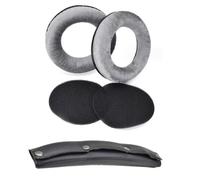 DT 770 Earpads for Beyerdynamic DT990 DT880 DT770 Pro Headphone Replacement Ear Pads Cushion Headband Manchon en Mousse(1 Set White)