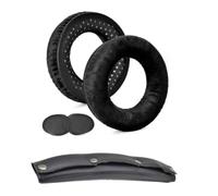 DT 770 Earpads for Beyerdynamic DT990 DT880 DT770 Pro Headphone Replacement Ear Pads Cushion Headband Manchon en Mousse(1 Set Black)