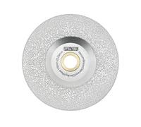 DT-DIATOOL Diamant Disque à Meule Assiette Vide pour Granit Marbre Pierre Naturelle en céramique Disque de Polissage Diamètre 10,2 cm 11,4 cm 12,7 cm 4.5 inch