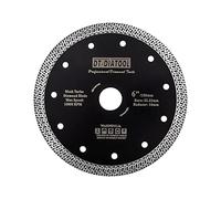 DT-DIATOOL Diamond Blade Disque à tronçonner en granit 150 mm pour marbre céramique porcelaine carrelage avec segment diamant turbo
