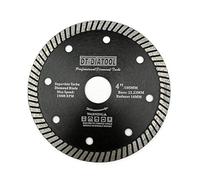 DT-DIATOOL Disque à Tronçonner Diamante 105 mm x 22,23 mm/16 mm Super Mince Lame de Scie pour Porcelaine Tuile Marbre Céramique Granit