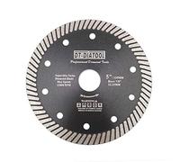 DT-DIATOOL Disque à Tronçonner Diamante 125 mm x 22,23 mm Super Mince Lame de Scie pour Porcelaine Tuile Marbre Céramique Granit