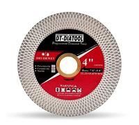 DT-DIATOOL Disque Diamant 105 mm pour Carrelage, Disque de coupe double face, Lame diamantée à tronçonner Ceramique, Tuiles, Marbre, Granit, Calcaire