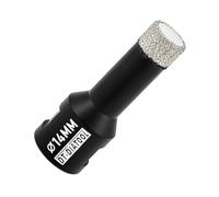 DT-DIATOOL Foret Diamant 14mm Scie Cloche pour Forage à Sec Carrelage Porcelaine Marbre Céramique Granit