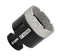 DT-DIATOOL Foret Diamant 50mm Scie Cloche pour Forage à Sec Carrelage Porcelaine Marbre Céramique Granit