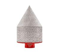 DT-DIATOOL Foret diamant chanfreiné pour biseauter et élargir les trous existants de porcelaine, carreaux de céramique, granit, marbre, pierre, diamètre 50 mm, filetage M14