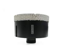 DT-DIATOOL Foret Diamant100mm Scie Cloche pour Forage à Sec Carrelage Porcelaine Marbre Céramique Granit Longueur 75mm