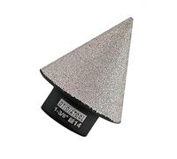 DT-DIATOOL Fraise à chanfrein diamantée 35mm pour l'agrandissement des trous existants dans le granit, le marbre, les carreaux de porcelaine Filetage M14